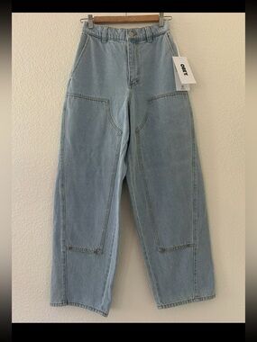 Obey Light Blue Boyfriend Jeans